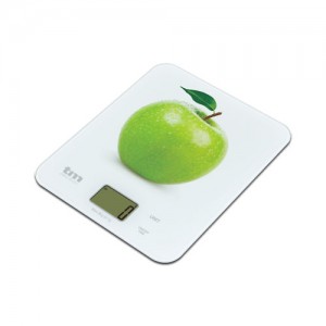 TMPBS021 Bascula cocina digital motivo manzana verde 