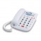 ALCATELTMAX20 Telefono fijo Alcatel XL con pantalla y teclas grandes , recomendado para los mayores de la familia 