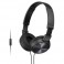 MDRZX310APB Auriculares de diadema para exteriores con microfono color NEGRO Sony.