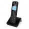 ALCATELS250BLK Telefono inalambrico Alcatel manos libres negro. Identificador de llamada y bloqueo de numeros 