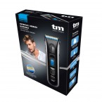 TMHC106 Maquina Cortapelos,  barbero recargable y red Tm electron. Cuchillas titanio y ceramica TMHC106B