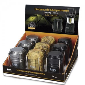 Linterna led a pilas , tipo farol campamento TM Electron , colores sujeto a disponibilidad , precio por unidad