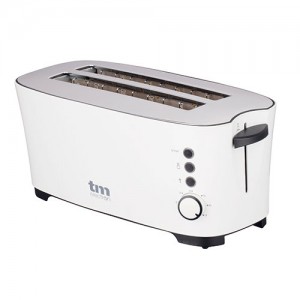 TOSTADOR DOS RANURAS GRANDES TM ELECTRON COLOR BLANCO 1350W