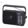 RADIO PANASONIC AM FM  . FUNCIONA A RED Y PILAS  