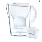 Jarra filtrante Brita Marella Cool color blanco mas 1 filtro. Maxtra Plus 