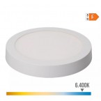 DOWNLIGHT LED SUPERFICIE REDONDO 20W 1500LM 6400K LUZ FRIA BLANCO EDM