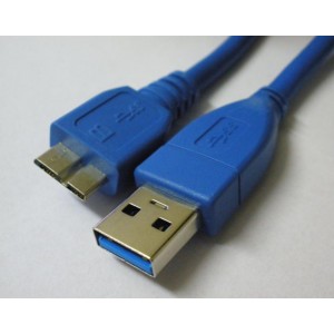 6027098 Cable Usb 3.0 tipo a Macho a Microusb 3.0 B macho  3 mt (para disco duro y otras aplicaciones) 