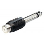 ADAPTADOR JACK 6.3 MONO MACHO A RCA HEMBRA    