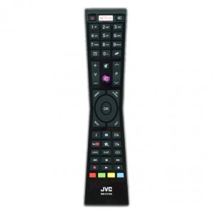 Mando RMC3184 Jvc tv smart Netflix para LT32VH52K  , LT55VU53K