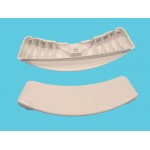 21SA0006 MANETA PUERTA LAVADORA SAMSUNG BLANCA PARA MODELOS Q844 , Q1044 