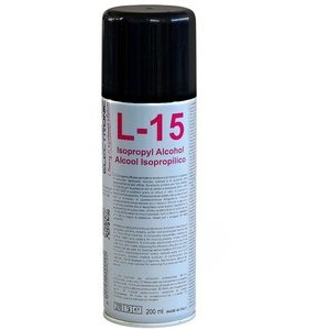 Alcohol isopropilico spray 200 ml , limpiador universal 