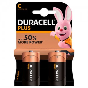 PILAS LR14 DURACELL ALCALINA (PACK2) TIPO C 