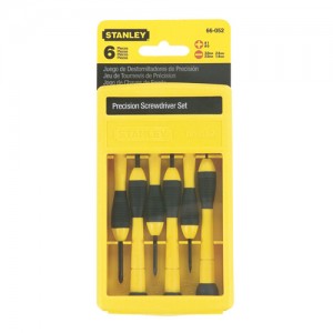 Destornilladores precision Stanley kit 6 